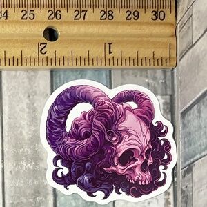 🌀10/$10🌀 Purple Gothic Reusable Waterproof Vinyl Sticker Decal